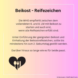 Beikost tipps, Beikost Reifezeichen, Stillberatung, Stillen Köln, Steffi Weiss