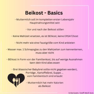 Beikost tipps, ab wann Beikost, Stillberatung, Stillen Köln, Steffi Weiss