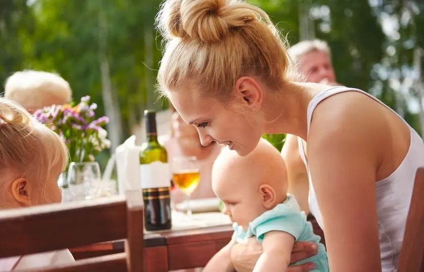 Stillen und Alkohol, Trinken während der Stillzeit, Wein und Co. während stillen, Stillberatung Steffi Weiss